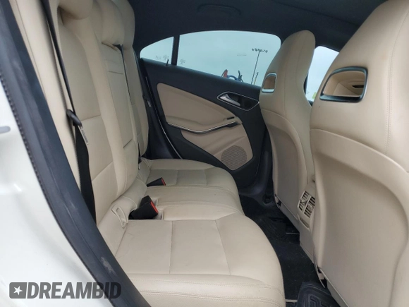 2017 Mercedes-Benz CLA 250 with VIN WDDSJ4EBXHN435183, listed as a Copart auction lot 46560534 with 51,458 mi miles and . Bid and sale history available at DreamBid. Image 10.
