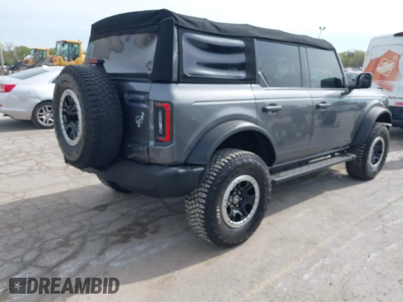 2022 Ford Bronco с VIN 1FMDE5DH1NLA75694, выставлен на аукционе IAAI как лот 42149382 с пробегом 48 834 миль миль и . История ставок и продаж доступна на DreamBid. Изображение 4.