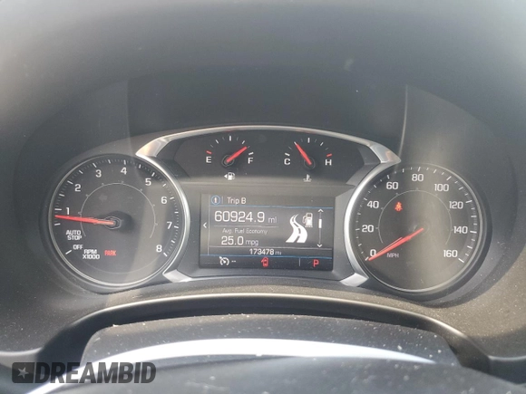 2022 GMC Terrain SLE with VIN 3GKALMEV2NL158068, listed as a Copart auction lot 62779095 with 173,478 mi miles and Clean title. Bid and sale history available at DreamBid. Image 9.
