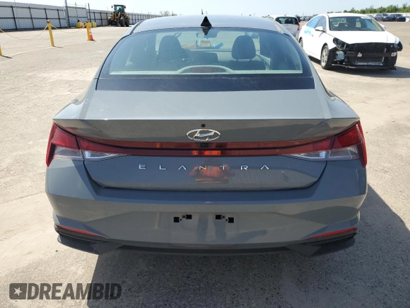 2023 Hyundai Elantra SEL with VIN KMHLS4AGXPU431938, listed as a Copart auction lot 52345275 with 31,783 mi miles and Salvage Title. Bid and sale history available at DreamBid. Image 6.