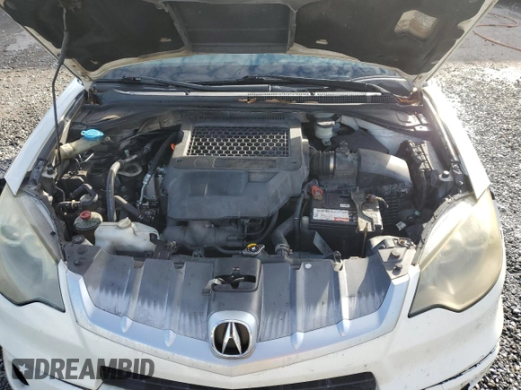 2007 Acura RDX Tech Pkg with VIN 5J8TB185X7A024552, listed as a Copart auction lot 42318055 with 239,867 mi miles and Salvage Title. Bid and sale history available at carsss.com. Image 12.