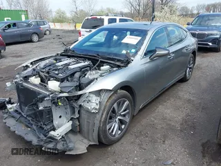 2018 Lexus LS with VIN JTHC51FFXJ5003586, listed as a IAAI auction lot 42009500 with 76,341 mi miles. Bid and sale history available at carsss.com. Image 2.