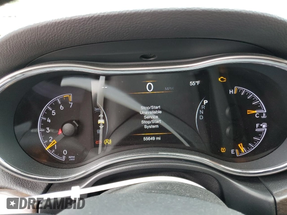 2018 Jeep Grand Cherokee Laredo E with VIN 1C4RJEAG5JC253697, listed as a Copart auction lot 53402515 with 55,649 mi miles and Salvage title. Bid and sale history available at DreamBid. Image 9.