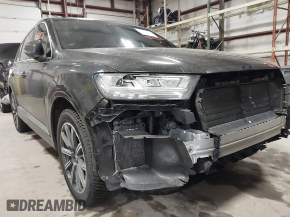 2017 Audi Q7 Premium Plus z VIN WA1LAAF78HD026784, wystawiony jako IAAI lot #41674278 z przebiegiem 108 036 mil mil oraz . Historia ofert i sprzedaży dostępna na DreamBid. Obrazek 6.
