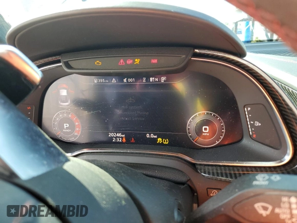 2021 Audi R8 V10 z VIN WUABAAFX7M7900586, wystawiony jako Copart lot #43702475 z przebiegiem 20 246 mil mil oraz Szkoda całkowita • Salvage title. Historia ofert i sprzedaży dostępna na DreamBid. Obrazek 9.
