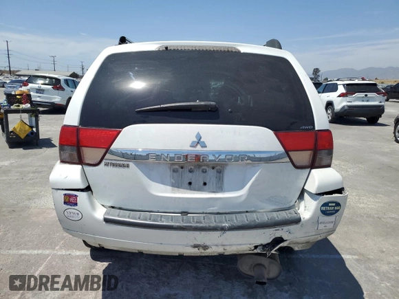 2011 Mitsubishi Endeavor LS with VIN 4A4JN2AS3BE013213, listed as a Copart auction lot 66189634 with 176,086 mi miles and Salvage Title. Bid and sale history available at carsss.com. Image 6.