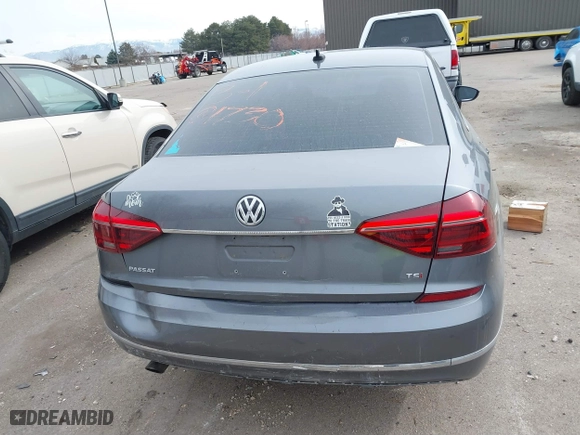 2017 Volkswagen Passat R-Line w/Comfort Pkg with VIN 1VWDT7A31HC072889, listed as a IAAI auction lot 41725530 with 104,304 mi miles. Bid and sale history available at carsss.com. Image 16.