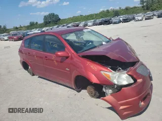 2005 Pontiac Vibe with VIN 5Y2SL63895Z476030, listed as a Copart auction lot 69835614 with 0 mi miles and Salvage Title. Bid and sale history available at carsss.com. Image 4.