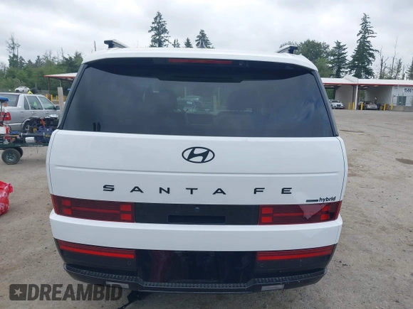 2025 Hyundai Santa Fe Calligraphy with VIN 5NMP5DG12SH017276, listed as a IAAI auction lot 42490129 with 2,089 mi miles and . Bid and sale history available at DreamBid. Image 17.