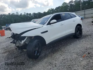 2019 Jaguar F-Pace 25t Premium with VIN SADCJ2FX7KA616516, listed as a Copart auction lot 55295245 with 108,575 mi miles and Salvage title. Bid and sale history available at DreamBid. Image 1.
