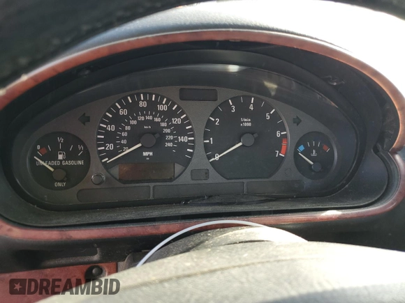 1997 BMW 3 Series 1.9L with VIN 4USCH7329VLB80710, listed as a Copart auction lot 75760284 with 0 mi miles and Non Repairable. Bid and sale history available at carsss.com. Image 9.