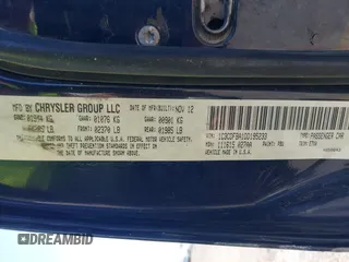 2013 Dodge Dart SXT with VIN 1C3CDFBA1DD195233, listed as a IAAI auction lot 42171622 with 153,531 mi miles and . Bid and sale history available at DreamBid. Image 9.