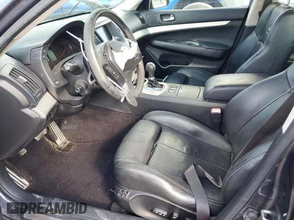 2008 Infiniti G35 Journey with VIN JNKBV61E48M206514, listed as a Copart auction lot 74599734 with 169,945 mi miles and Salvage Title. Bid and sale history available at DreamBid. Image 7.