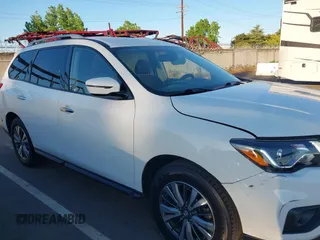 2019 Nissan Pathfinder S with VIN 5N1DR2MN7KC634136, listed as a IAAI auction lot 42195038 with 102,619 mi miles. Bid and sale history available at carsss.com. Image 13.