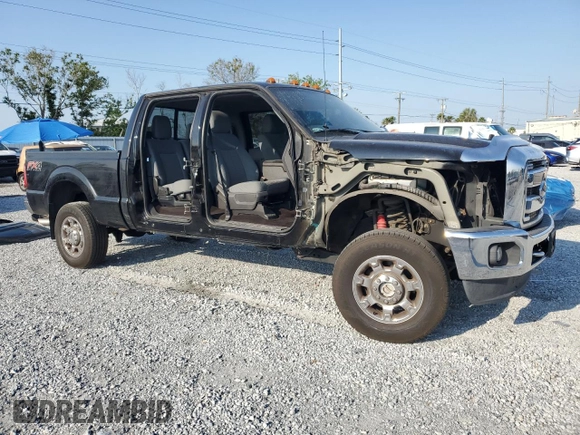 2016 Ford F-250 Lariat with VIN 1FT7W2B60GEA05495, listed as a Copart auction lot 52885575 with 113,520 mi miles and Salvage title. Bid and sale history available at DreamBid. Image 4.