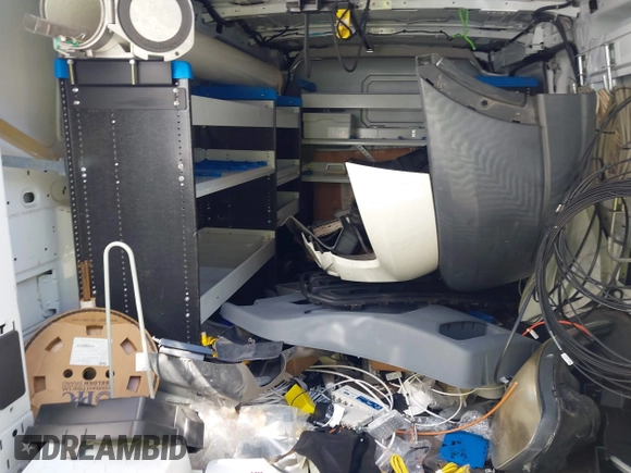 2015 Ford Transit Cargo with VIN 1FTNR1ZM9FKA50724, listed as a IAAI auction lot 42506872 with 155,117 mi miles and . Bid and sale history available at DreamBid. Image 8.