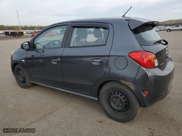 2015 Mitsubishi Mirage DE with VIN ML32A3HJ8FH000488, listed as a Copart auction lot 51011125 with 198,947 mi miles and Clean Title. Bid and sale history available at carsss.com. Image 2.