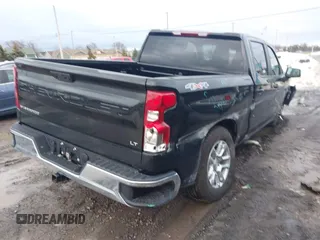 2025 Chevrolet Silverado 1500 LT with VIN 1GCPKKEK1SZ107524, listed as a IAAI auction lot 41676575 with 838 mi miles and . Bid and sale history available at DreamBid. Image 4.