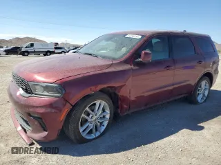 2022 Dodge Durango GT Plus with VIN 1C4RDJDG8NC137752, listed as a Copart auction lot 69288934 with 29,629 mi miles and Salvage Title. Bid and sale history available at DreamBid. Image 1.
