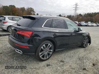2018 Audi SQ5 Premium Plus with VIN WA1A4AFY5J2015637, listed as a Copart auction lot 79162774 with 106,848 mi miles and Salvage Title. Bid and sale history available at DreamBid. Image 3.