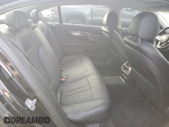 2018 BMW 7 Series 740i with VIN WBA7E2C58JG743269, listed as a Copart auction lot 84905044 with 74,951 mi miles and Salvage Title. Bid and sale history available at carsss.com. Image 10.