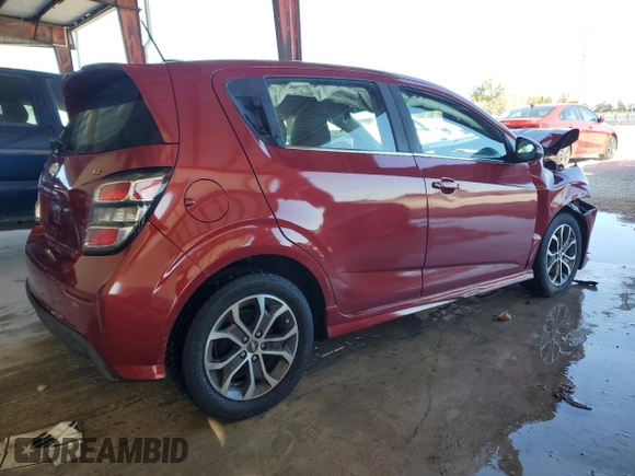 2017 Chevrolet Sonic LT with VIN 1G1JD6SH4H4143240, listed as a Copart auction lot 48471215 with 122,691 mi miles and Salvage Title. Bid and sale history available at carsss.com. Image 3.