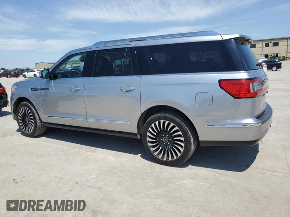 2020 Lincoln Navigator Black Label z VIN 5LMJJ3TT5LEL05146, wystawiony jako Copart lot #53471835 z przebiegiem 42 863 mil mil oraz Szkody całkowita. Historia ofert i sprzedaży dostępna na DreamBid. Obrazek 2.