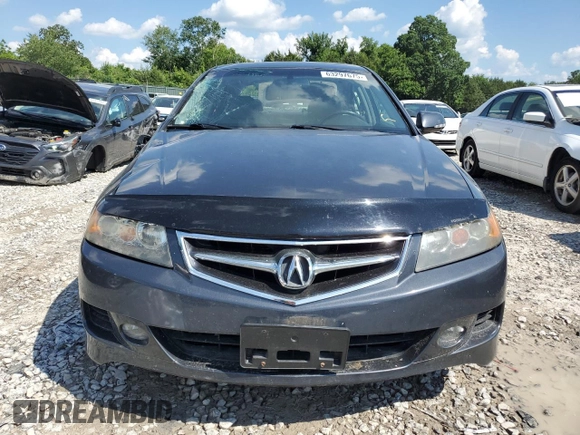 2006 Acura TSX Navi with VIN JH4CL96996C026519, listed as a Copart auction lot 63297675 with 159,219 mi miles and Salvage title. Bid and sale history available at DreamBid. Image 5.