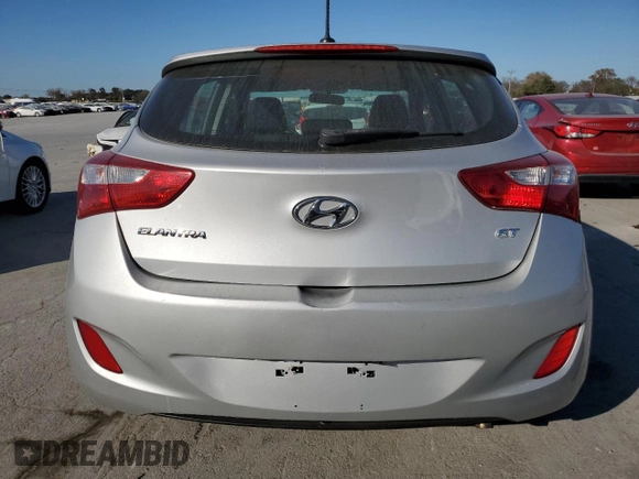 2017 Hyundai Elantra GT with VIN KMHD35LH8HU383905, listed as a Copart auction lot 77671434 with 85,732 mi miles and Salvage Title. Bid and sale history available at carsss.com. Image 6.