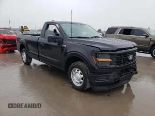 2024 Ford F-150 XL z VIN 1FTMF1KPXRKF31871, wystawiony jako Copart lot #87257844 z przebiegiem 38 mil mil oraz Szkoda całkowita • Salvage title. Historia ofert i sprzedaży dostępna na DreamBid. Obrazek 4.