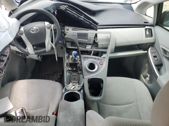2014 Toyota Prius Four with VIN JTDKN3DUXE1808172, listed as a Copart auction lot 54933385 with Not Provided miles and Salvage Title. Bid and sale history available at DreamBid. Image 8.