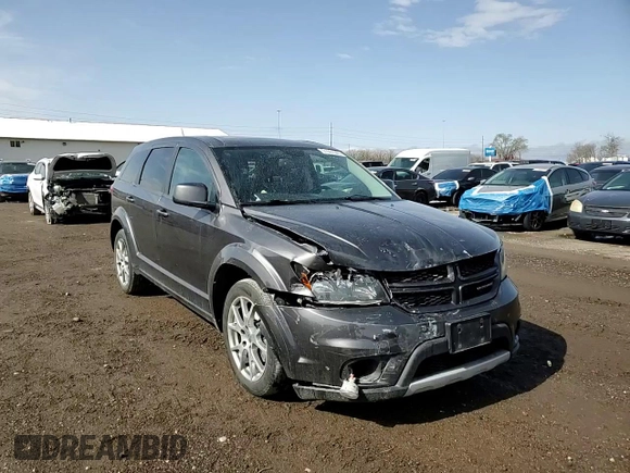 2015 Dodge Journey R/T with VIN 3C4PDDEG4FT655547, listed as a Copart auction lot 51601945 with 93,353 mi miles and Salvage Title. Bid and sale history available at DreamBid. Image 12.