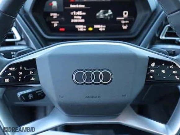 2024 Audi Q4 e-tron Sportback Premium Plus with VIN WA132BFZ7RP010855, listed as a Copart auction lot 47692655 with 13,584 mi miles and Clean Title. Bid and sale history available at carsss.com. Image 7.