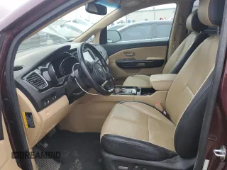 2015 Kia Sedona EX with VIN KNDMC5C13F6063903, listed as a Copart auction lot 44789095 with 108,378 mi miles and Salvage Title. Bid and sale history available at carsss.com. Image 7.