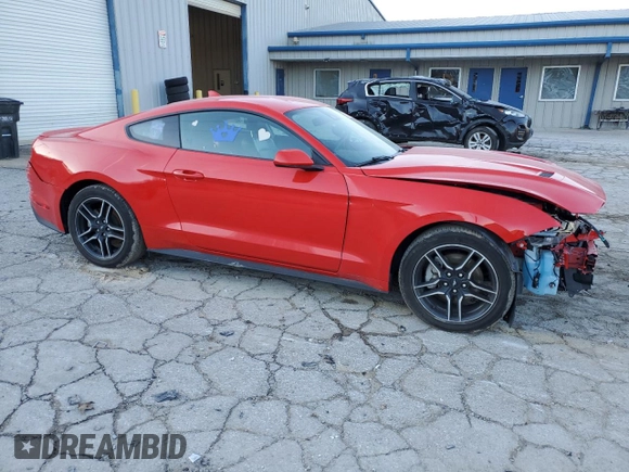 2023 Ford Mustang EcoBoost with VIN 1FA6P8THXP5105685, listed as a Copart auction lot 85988494 with 32,986 mi miles and Salvage Title. Bid and sale history available at carsss.com. Image 4.