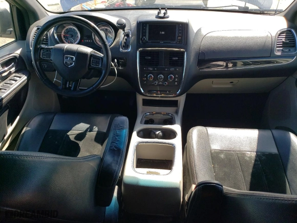 2017 Dodge Grand Caravan SXT with VIN 2C4RDGCG8HR750034, listed as a Copart auction lot 57418904 with 162,329 mi miles and Salvage Title. Bid and sale history available at carsss.com. Image 8.