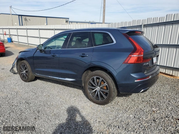 2021 Volvo XC60 Inscription with VIN YV4102DL0M1851765, listed as a Copart auction lot 49743455 with 56,113 mi miles and Salvage Title. Bid and sale history available at carsss.com. Image 2.