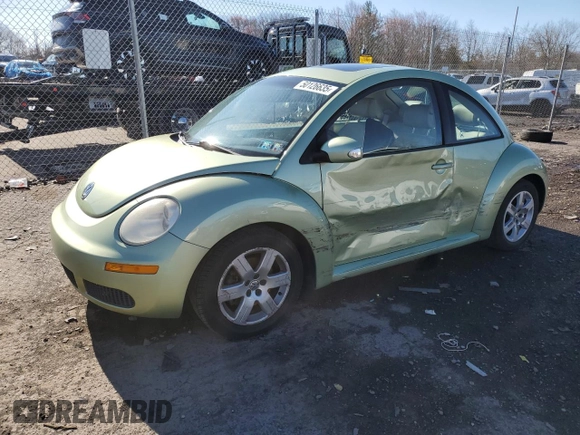 2007 Volkswagen Beetle with VIN 3VWRW31C17M505209, listed as a Copart auction lot 50126635 with 130,441 mi miles and Salvage title. Bid and sale history available at DreamBid. Image 1.