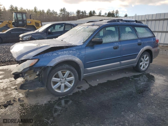 2008 Subaru Outback (Natl) i with VIN 4S4BP61C487325619, listed as a Copart auction lot 82958914 with 157,666 mi miles and Salvage Title. Bid and sale history available at carsss.com. Image 1.