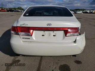 2006 Hyundai Azera SE with VIN KMHFC46F96A072558, listed as a Copart auction lot 57644625 with 156,743 mi miles and Salvage title. Bid and sale history available at DreamBid. Image 6.