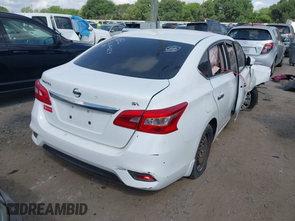 2016 Nissan Sentra SV with VIN 3N1AB7AP7GY286869, listed as a IAAI auction lot 42049515 with 149,433 mi miles and . Bid and sale history available at DreamBid. Image 4.