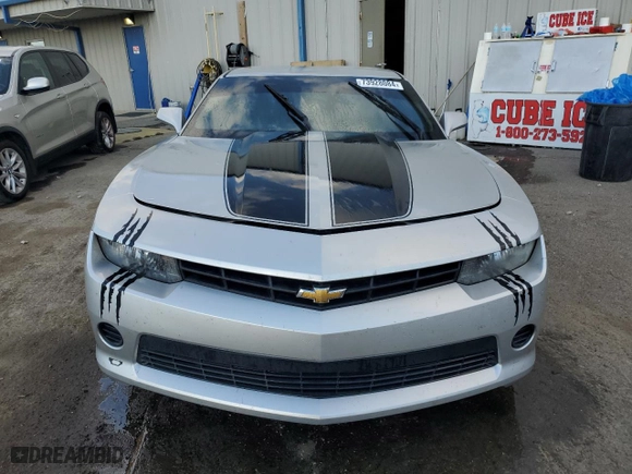 2014 Chevrolet Camaro LS with VIN 2G1FA1E30E9150860, listed as a Copart auction lot 73928084 with 0 mi miles and Salvage Title. Bid and sale history available at carsss.com. Image 5.