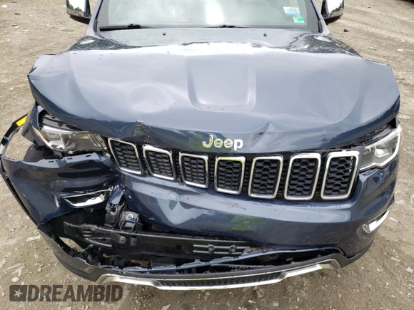2020 Jeep Grand Cherokee Limited with VIN 1C4RJFBG1LC385427, listed as a Copart auction lot 56102715 with 123,392 mi miles and Salvage title. Bid and sale history available at DreamBid. Image 12.