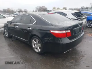 2007 Lexus LS 460 with VIN JTHBL46F675019182, listed as a IAAI auction lot 41024763 with 244,278 mi miles. Bid and sale history available at carsss.com. Image 14.