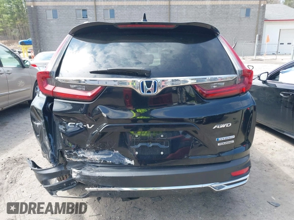 2020 Honda CR-V Touring with VIN 7FART6H96LE023782, listed as a IAAI auction lot 42053948 with 56,814 mi miles and . Bid and sale history available at DreamBid. Image 16.