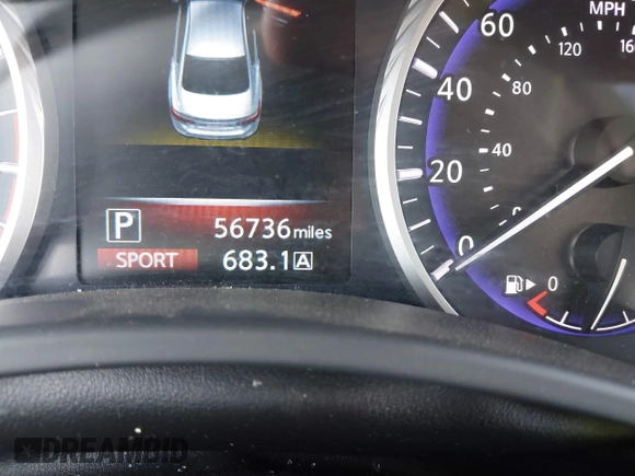 2015 Infiniti Q50 z VIN JN1BV7AR3FM419724, wystawiony jako IAAI lot #40104971 z przebiegiem 56 736 mil mil oraz . Historia ofert i sprzedaży dostępna na DreamBid. Obrazek 15.