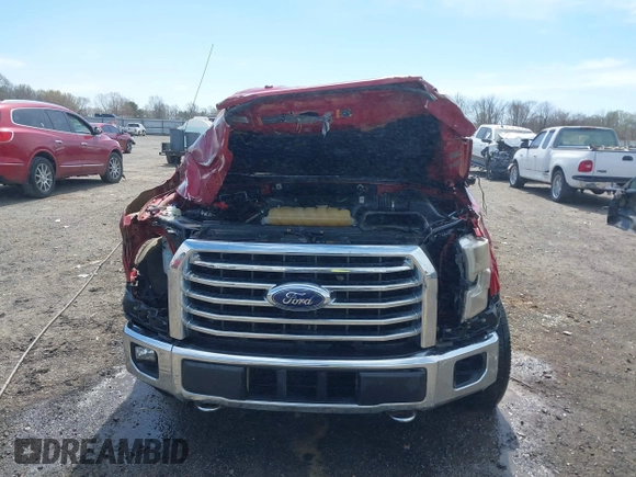 2016 Ford F-150 XLT with VIN 1FTEW1EP3GKF61243, listed as a IAAI auction lot 41842070 with 1 mi miles. Bid and sale history available at carsss.com. Image 12.
