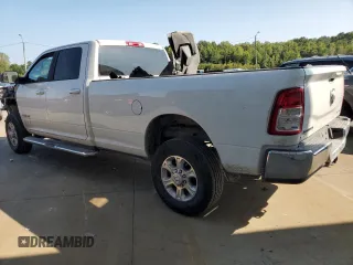 2020 Ram 2500 Big Horn with VIN 3C6UR5JJ2LG200364, listed as a Copart auction lot 70849704 with 93,155 mi miles and Salvage Title. Bid and sale history available at carsss.com. Image 2.