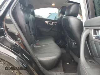 2017 Infiniti QX70 with VIN JN8CS1MW6HM415277, listed as a Copart auction lot 63038955 with 151,451 mi miles and Salvage title. Bid and sale history available at DreamBid. Image 10.