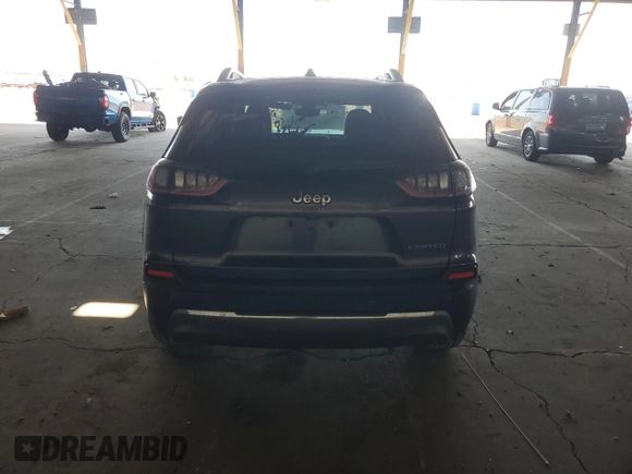 2020 Jeep Cherokee Limited with VIN 1C4PJLDBXLD587216, listed as a Copart auction lot 62034105 with 118,926 mi miles and Salvage title. Bid and sale history available at DreamBid. Image 6.